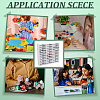 2 Sets 36 Grids PVC Plastic Inkpad Storage Holder ODIS-UN0001-15B-5