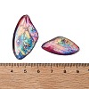 4Pcs Transparent Epoxy Resin Butterfly Wings Pendants RESI-C057-01A-3