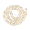 Crackle Transparent Glass Beads Strands GLAA-N069-02A-09-2