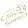 304 Stainless Steel Mustard Seed Faith Pendant Necklaces NJEW-Z063-04G-02-2