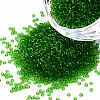 15/0 Transparent Czech Glass Seed Beads SEED-N004-004-09-1