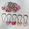 Olycraft 20Pcs 5 Colors Iron Shower Curtain Rings for Bathroom HJEW-OC0001-22-1