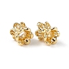 Rack Plating Brass Bead Double Sided Cap KK-C019-33G-2