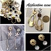 304 Stainless Steel Stud Earring Findings STAS-UN0007-94-7