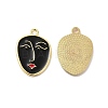 Alloy Enamel Pendants ENAM-J650-07G-04-2