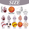 DIY Sport Style Earring Making Kit DIY-TA0006-46-3
