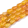 Natural Crackle Agate Beads Strands X-G-S359-243A-1