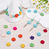 100Pcs Synthetic Turquoise Beads TURQ-SC0001-29A-4