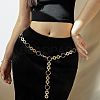Alloy Ring Link Chain Waist Belly Chains for Women FS-WGC2DCA-01-2