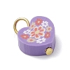 Handmade Polymer Clay Pendants PALLOY-JF04357-02-4