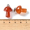 Natural Red Agate Pendants GG-CBAA0EE-05P-18-3