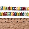 Electroplate Glass Beads Strands EGLA-Q132-05A-02-4