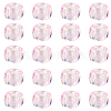 500Pcs UV Plating Acrylic Beads OACR-SP0001-85A-7