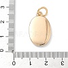 Printed Brass Pendants KK-D104-02A-G-3