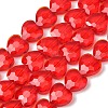 Transparent Glass Beads Strands GL-CBA7A17-03A-01-1