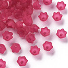 Transparent Acrylic Beads Caps PL543-12-1
