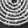 Natural Quartz Crystal Round Beads Strands X-G-J303-01-4mm-2