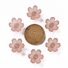 Frosted Acrylic Bead Caps MACR-S371-07A-763-3