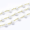 Natural Freshwater Pearl Handmade Beaded Chains CHC-L036-12G-1
