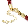 5MM Nylon Twisted Cord Necklace Making FIND-G096-01G-22-3