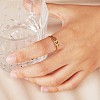 Number Pendant Necklace & Open Cuff Ring JX197A-6