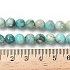 Dyed Natural Dolomite Beads Strands G-D337-8mm-D07-5