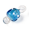Handmade Lampwork Pendants LAMP-T021-23D-2