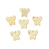 Brass Charms KK-O143-06G-1