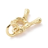 Brass Pendants KK-K165-04R-3