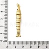 Brass Micro Pave Cubic Zirconia Pendants X-KK-R217-01G-04-3