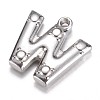 201 Stainless Steel Charms STAS-G074-01W-2
