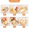Wood Soap Cutter Set AJEW-WH0114-51-7