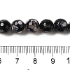 Dyed & Heated Natural Fire Crackle Agate Beads Strands G-P539-C01-06-5