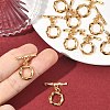 SHEGRACE Brass OT Toggle Claps XGRQ5K896-831G-4