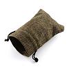 Burlap Packing Pouches Drawstring Bags ABAG-Q050-10x14-05-2