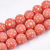 Handmade Polymer Clay Beads Strands X-CLAY-S092-19B-1