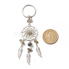 Natural Labradorite Keychain KEYC-JKC00346-04-5