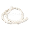 Geark Cross Natural Magnesite Beads Strands G-N0131-04C-3
