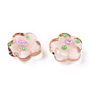 Handmade Bumpy Lampwork Beads LAMP-N024-04F-1