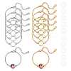 DIY Blank Dome Link Bracelet Making Kit DIY-UN0004-29-1