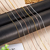 Brass Coated Iron Flat Cable Chains CH-TAC0007-02B-8