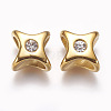 304 Stainless Steel Slide Charms STAS-I082-01G-1