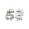 304 Stainless Steel Pendants STAS-L080-002P-05-2
