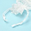 Organza Gift Bags with Lace X-OP-R034-10x14-04-3