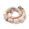 Natural Pink Opal Beads Strands G-N327-06-11-3