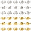 10 Sets 2 Colors Brass Magnetic Clasps KK-CJ0001-90-5