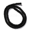Natural Black Agate(Dyed & Heated) Beads Strands G-G177-F01-03-3