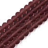 Transparent Glass Beads Strands EGLA-A044-T6mm-MD13-1