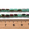 Electroplate Glass Beads Strands EGLA-D031-01-13-4