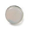 Opalite Round Adjustable Rings RJEW-K371-09S-28-3